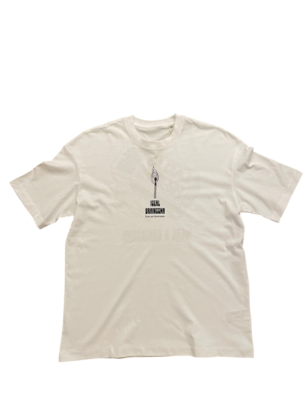 IGERL x BRAINSCHA T-Shirt white/natural